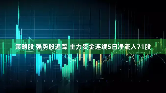 策略股 强势股追踪 主力资金连续5日净流入71股